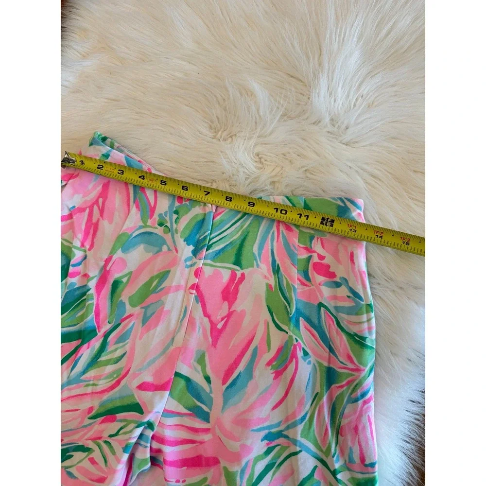 Pulitzer Lilly Pulitzer Pink‎ Green Skort size 0 EUC